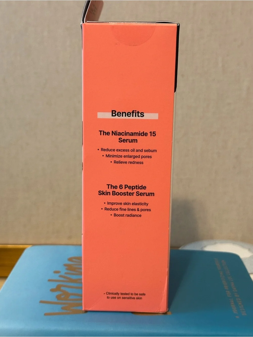 COSRX Niacinamide 15% Peptide Booster Set - Black & Coral